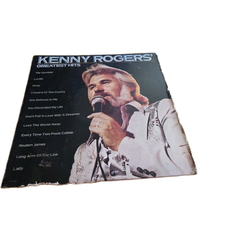 Kenny Rogers Greatest Hits Vinyl LP 1980 Liberty Records L00-1072